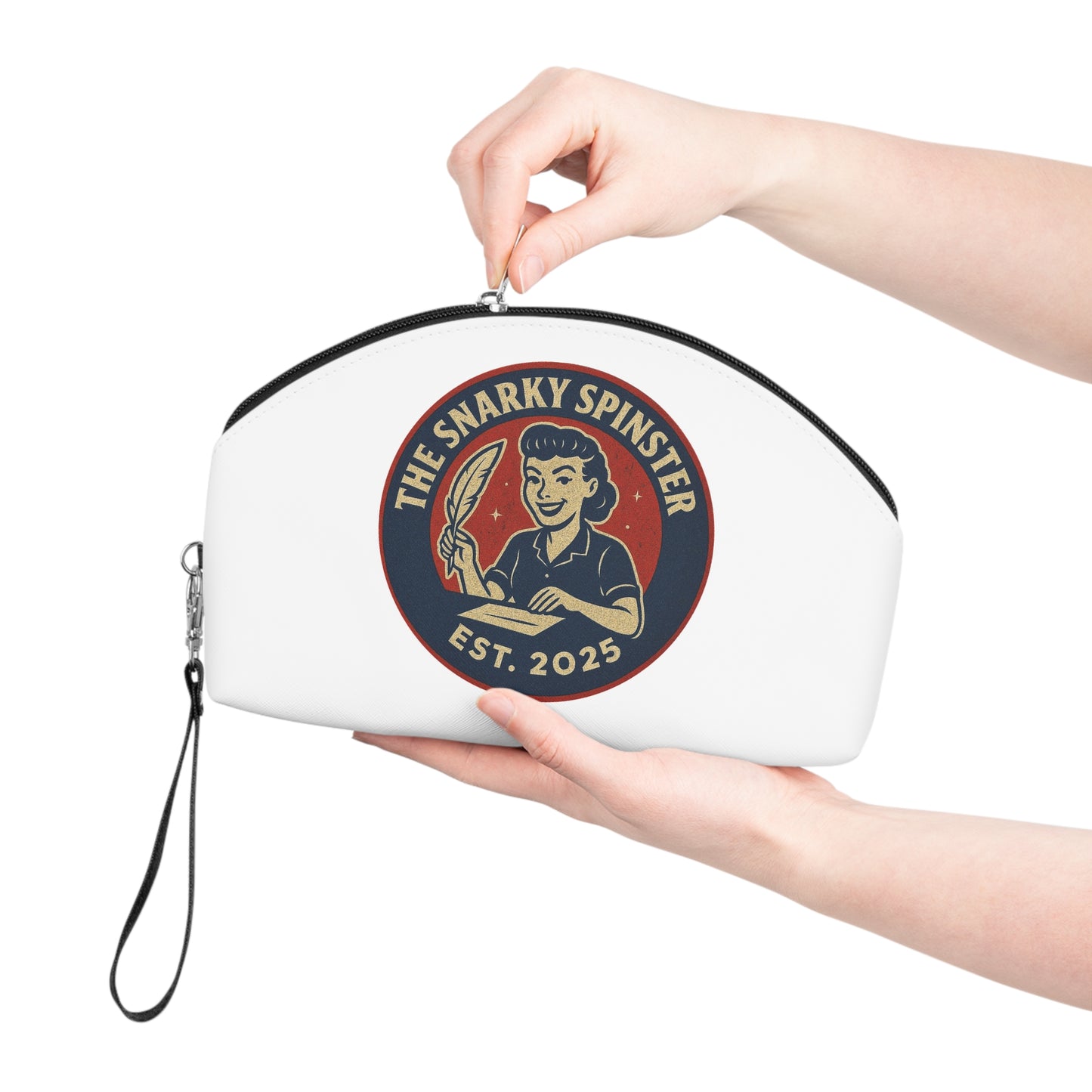 Makeup Bag - The Literary Snarky Spinster Design