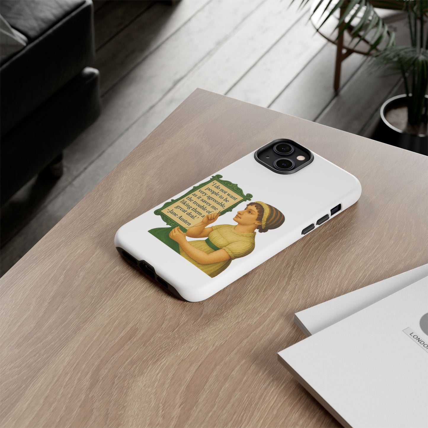 Jane Austen Phone Case