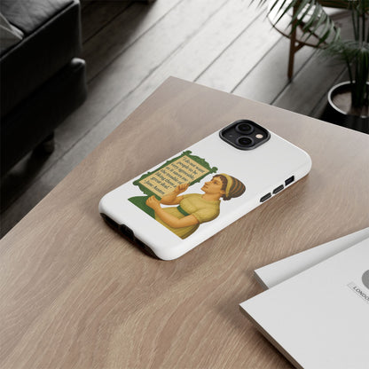 Jane Austen Phone Case