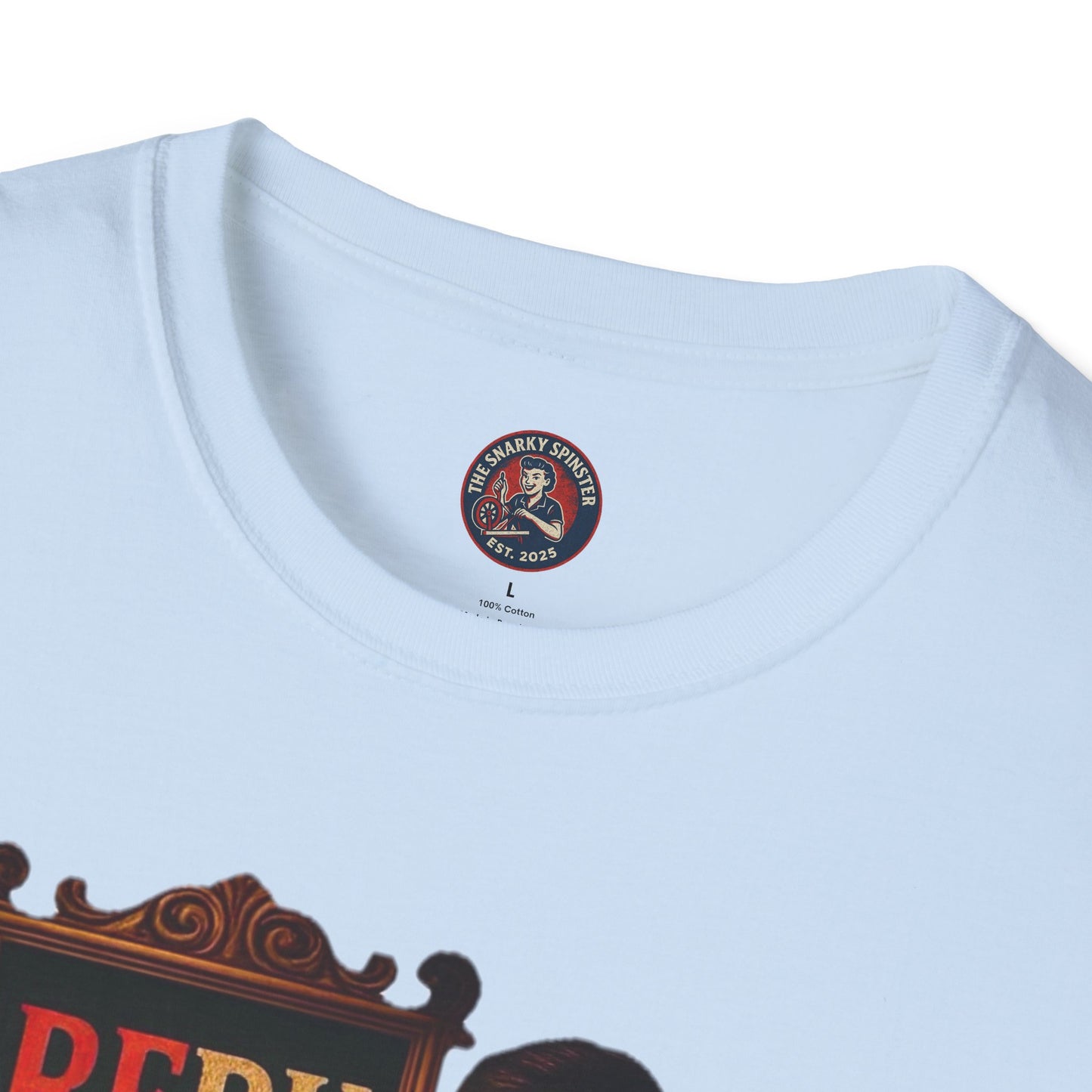 Unisex Softstyle T-Shirt - Lincoln, Inspirational Tee, Gift for Activists, Comfortable Everyday Wear, Perfect for Celebrations