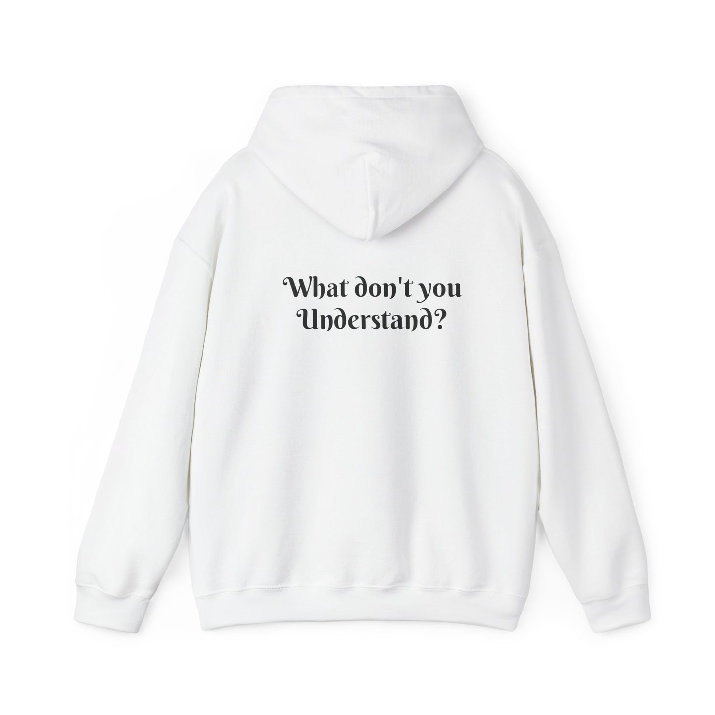 JC Frustrated Sweatshirt - Unisex Cozy Hoodie, Inspirational Gift, Everyday Style, Casual Wear, Art Design