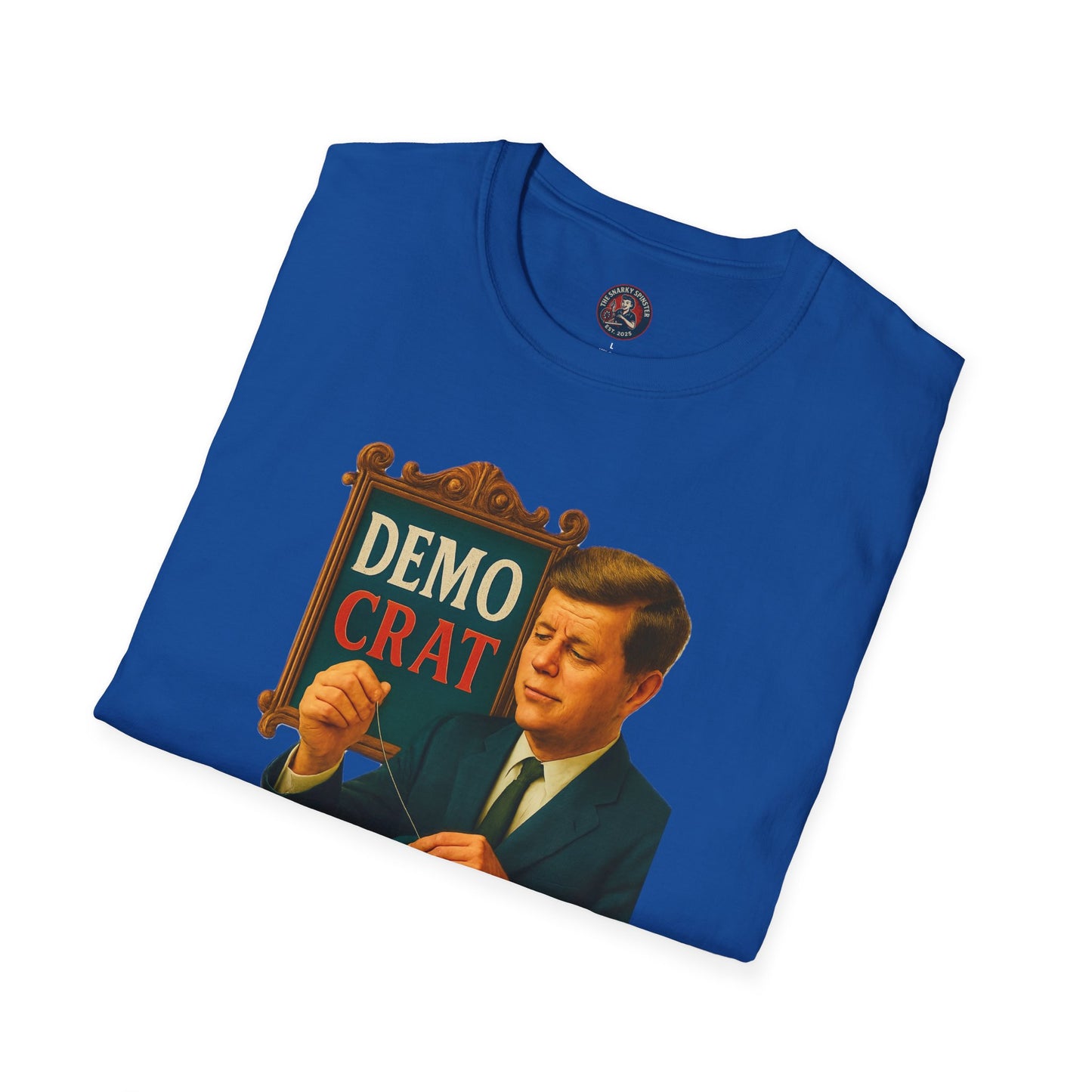 Unisex Softstyle T-Shirt - Democrat, Inspirational Tee, Gift for Activists, Comfortable Everyday Wear, Perfect for Celebrations