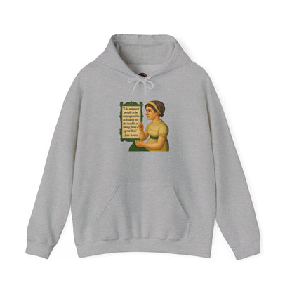 Austen Sweatshirt - Unisex Cozy Hoodie, Inspirational Gift, Everyday Style, Casual Wear, Art Design