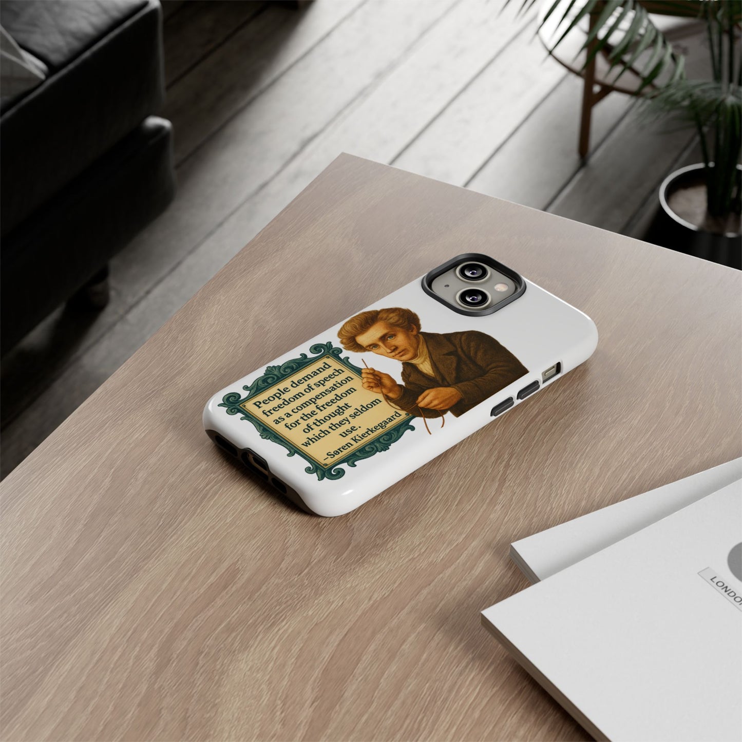 Kierkegaard Phone Case