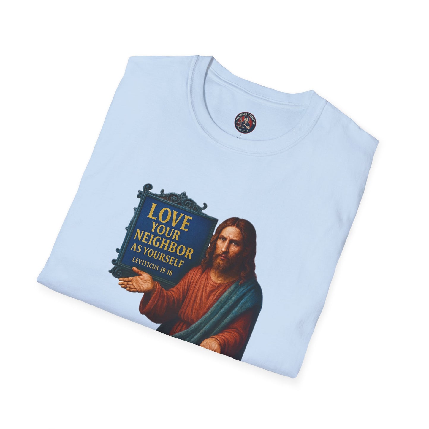 Unisex Softstyle T-Shirt - Frustrated JC, Inspirational Tee, Gift for Activists, Comfortable Everyday Wear, Perfect for Celebrations