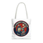 Copy of Patriotic Snarky Spinster Tote Bag - Fun Grocery Bag, Gift for Feminists, Retro Style, Sustainability, Everyday Use