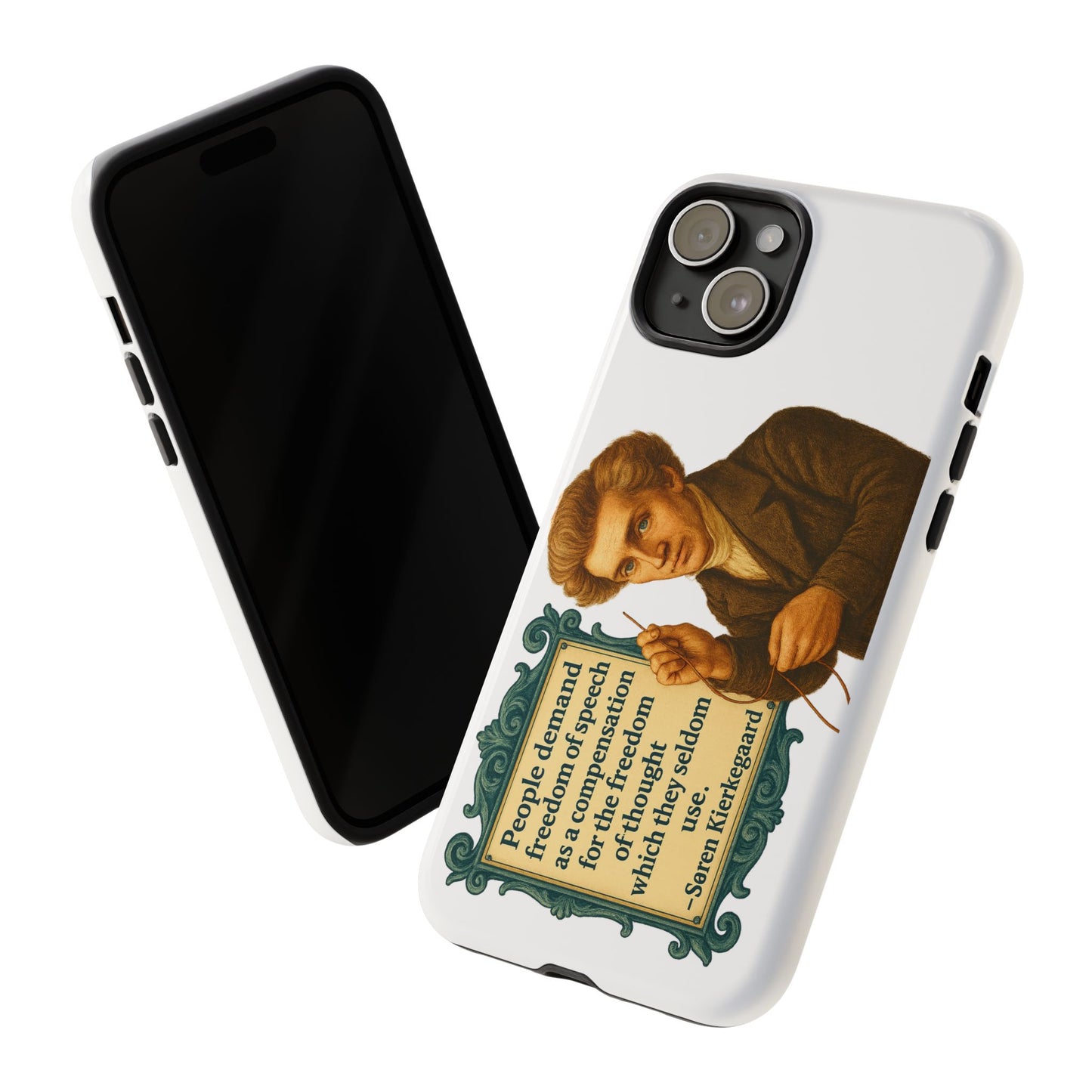 Kierkegaard Phone Case