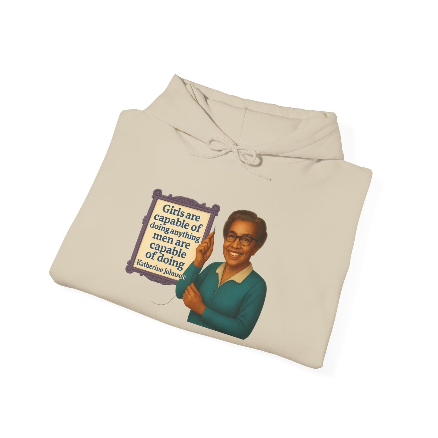 Johnson Sweatshirt - Unisex Cozy Hoodie, Inspirational Gift, Everyday Style, Casual Wear, Art Design