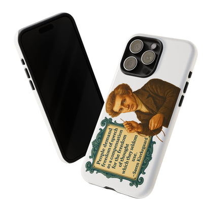 Kierkegaard Phone Case