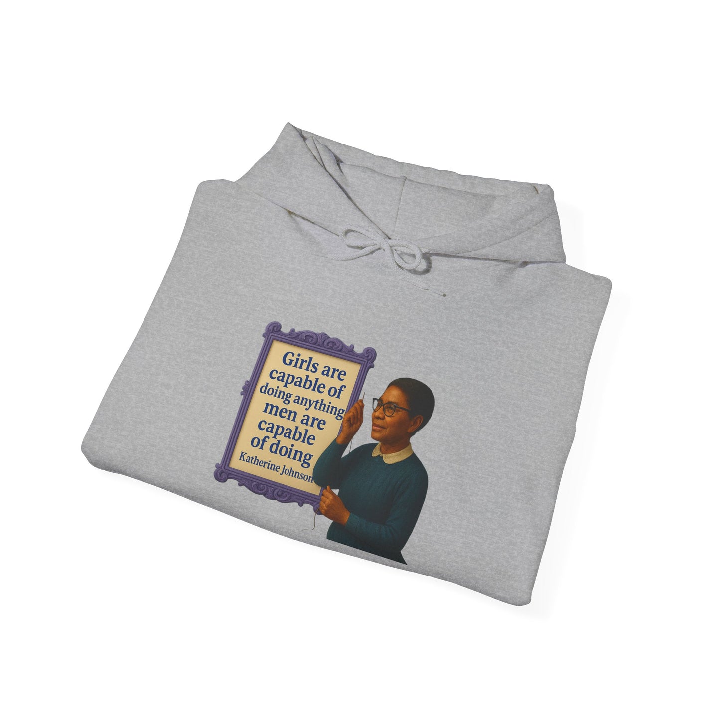 Johnson Sweatshirt - Unisex Cozy Hoodie, Inspirational Gift, Everyday Style, Casual Wear, Art Design
