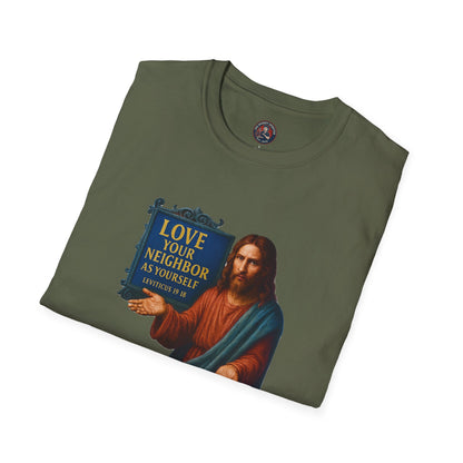 Unisex Softstyle T-Shirt - Frustrated JC, Inspirational Tee, Gift for Activists, Comfortable Everyday Wear, Perfect for Celebrations