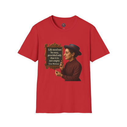 Unisex Softstyle T-Shirt - Lise Meitner, Inspirational Tee, Gift for Activists, Comfortable Everyday Wear, Perfect for Celebrations