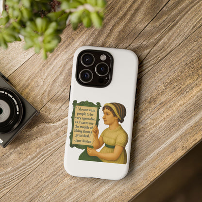 Jane Austen Phone Case