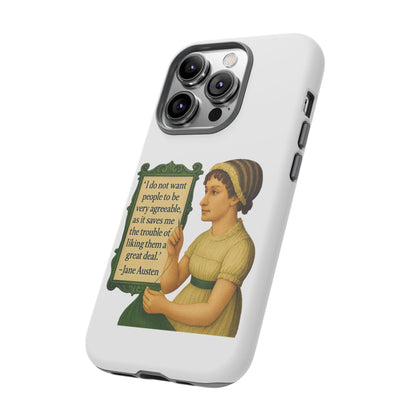 Jane Austen Phone Case