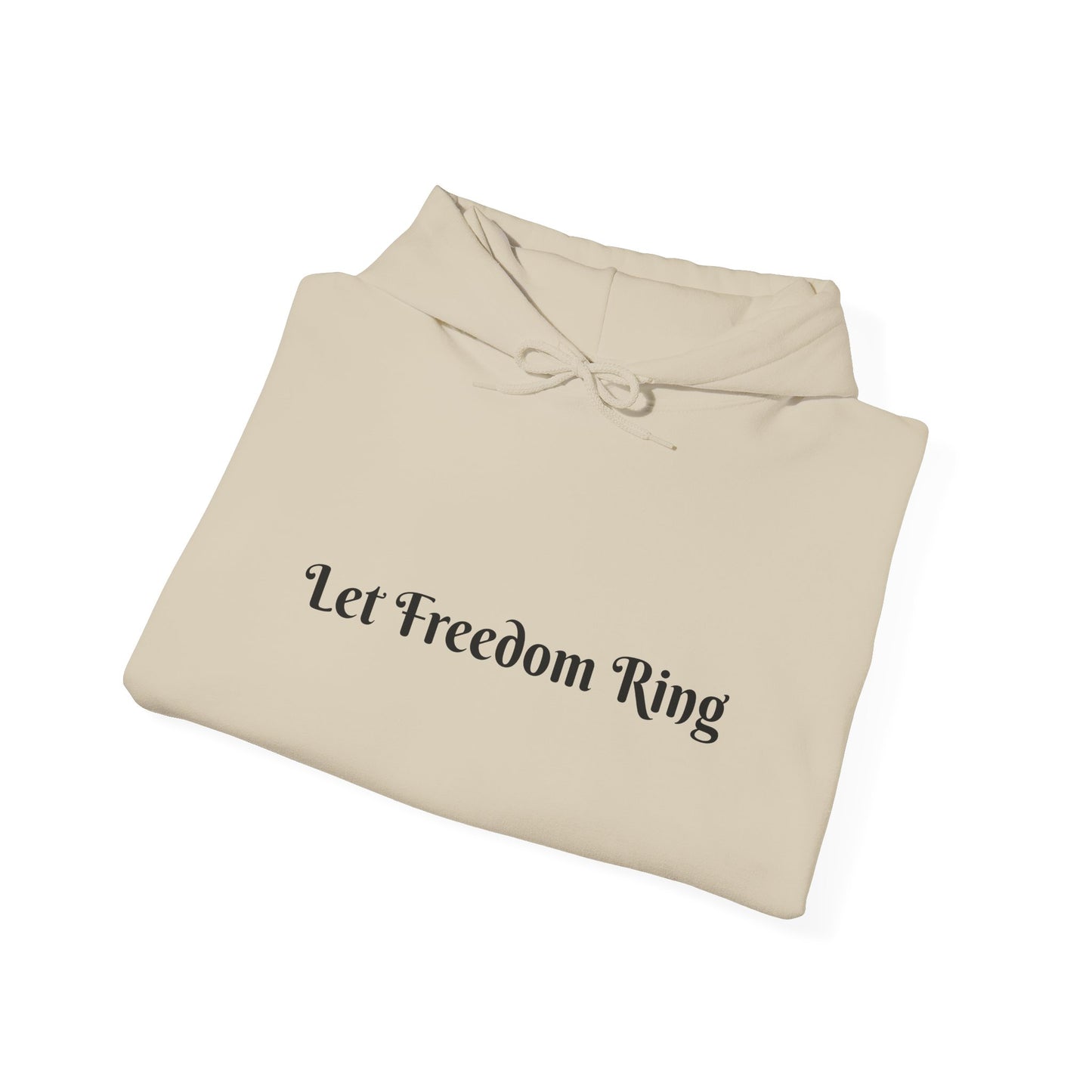 Freedom Ring Sweatshirt - Unisex Cozy Hoodie, Inspirational Gift, Everyday Style, Casual Wear, Art Design