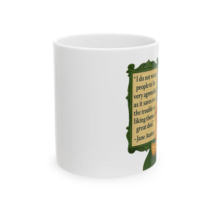 The Austen Ceramic Mug - Fun Coffee Cup for Artists, Unique Gift for Craft Lovers, Perfect for Birthdays, Anniversaries, and [...]