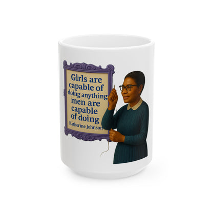 The Johnson Ceramic Mug - Fun Coffee Cup for Artists, Unique Gift for Craft Lovers, Perfect for Birthdays, Anniversaries, and [...]