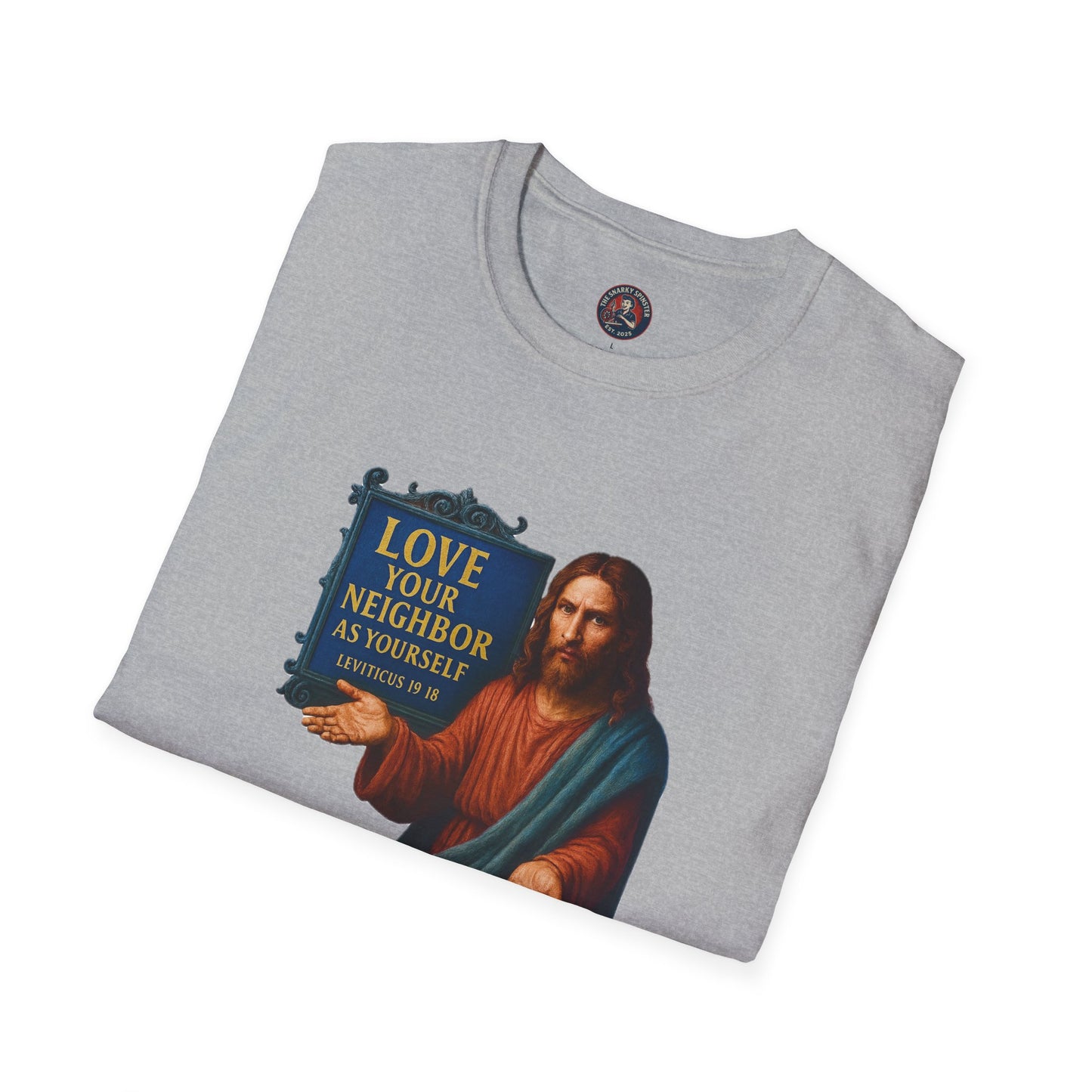 Unisex Softstyle T-Shirt - Frustrated JC, Inspirational Tee, Gift for Activists, Comfortable Everyday Wear, Perfect for Celebrations