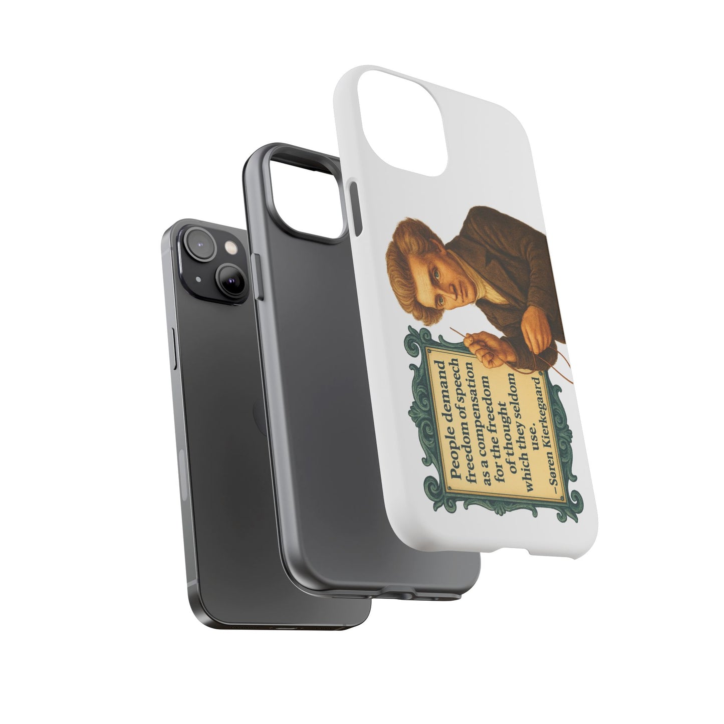 Kierkegaard Phone Case