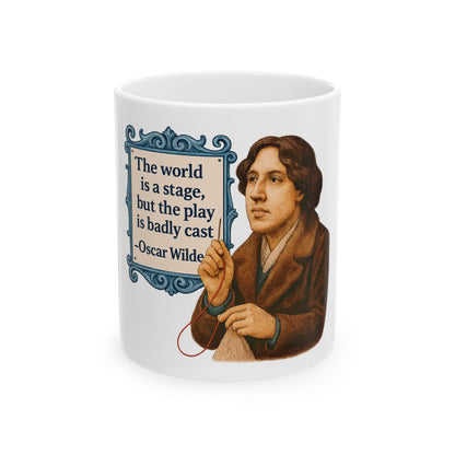 The Wilde Ceramic Mug - Fun Coffee Cup for Artists, Unique Gift for Craft Lovers, Perfect for Birthdays, Anniversaries, and [...]
