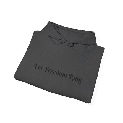 Freedom Ring Sweatshirt - Unisex Cozy Hoodie, Inspirational Gift, Everyday Style, Casual Wear, Art Design