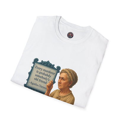 Agatha Christie Quote T-Shirt, Mystery Lover Gift, Book Lover Tee, Literary Tshirt, Reader Shirt
