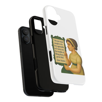 Jane Austen Phone Case