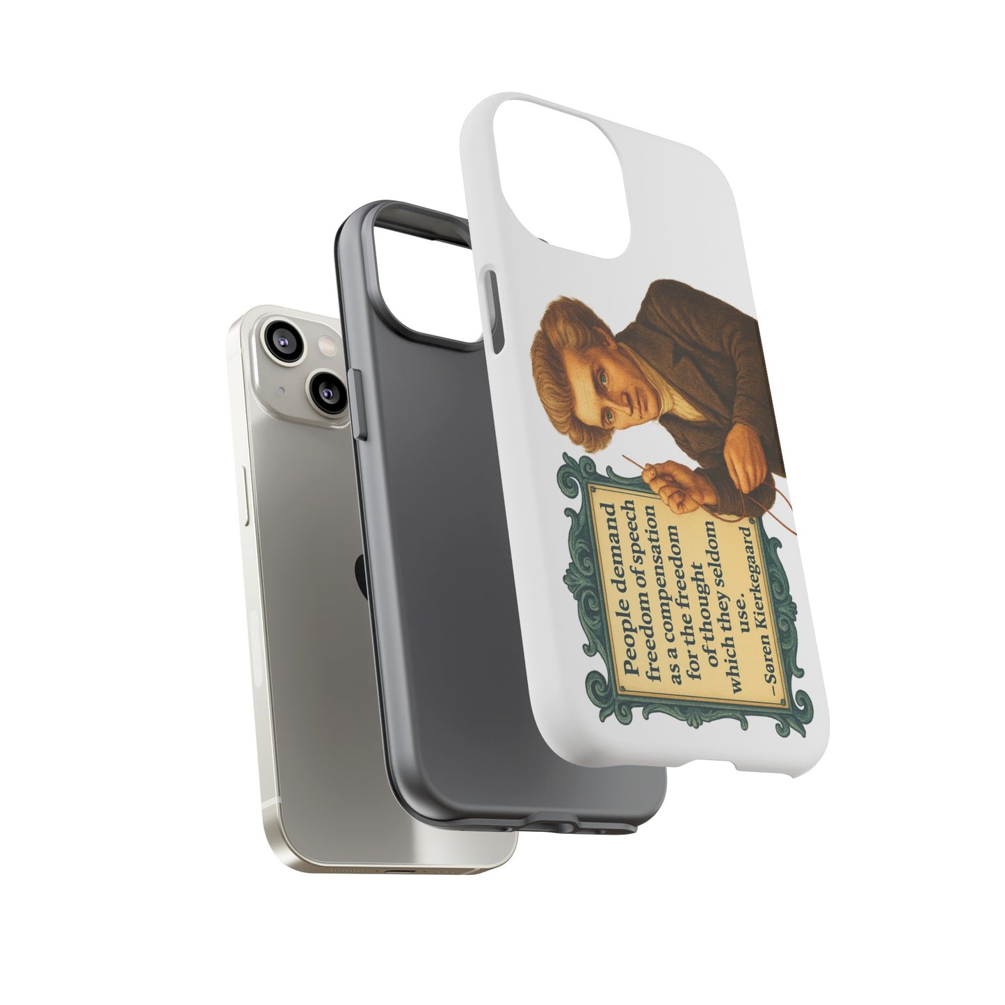 Kierkegaard Phone Case