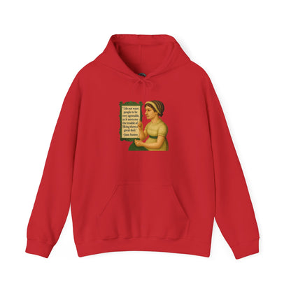 Austen Sweatshirt - Unisex Cozy Hoodie, Inspirational Gift, Everyday Style, Casual Wear, Art Design