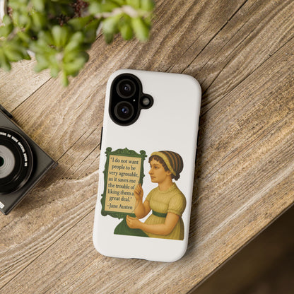 Jane Austen Phone Case