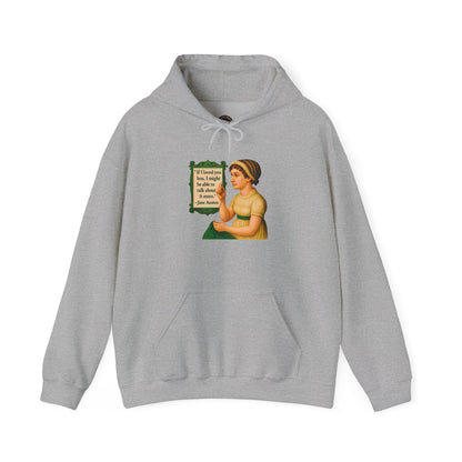 Austen Sweatshirt - Unisex Cozy Hoodie, Inspirational Gift, Everyday Style, Casual Wear, Art Design