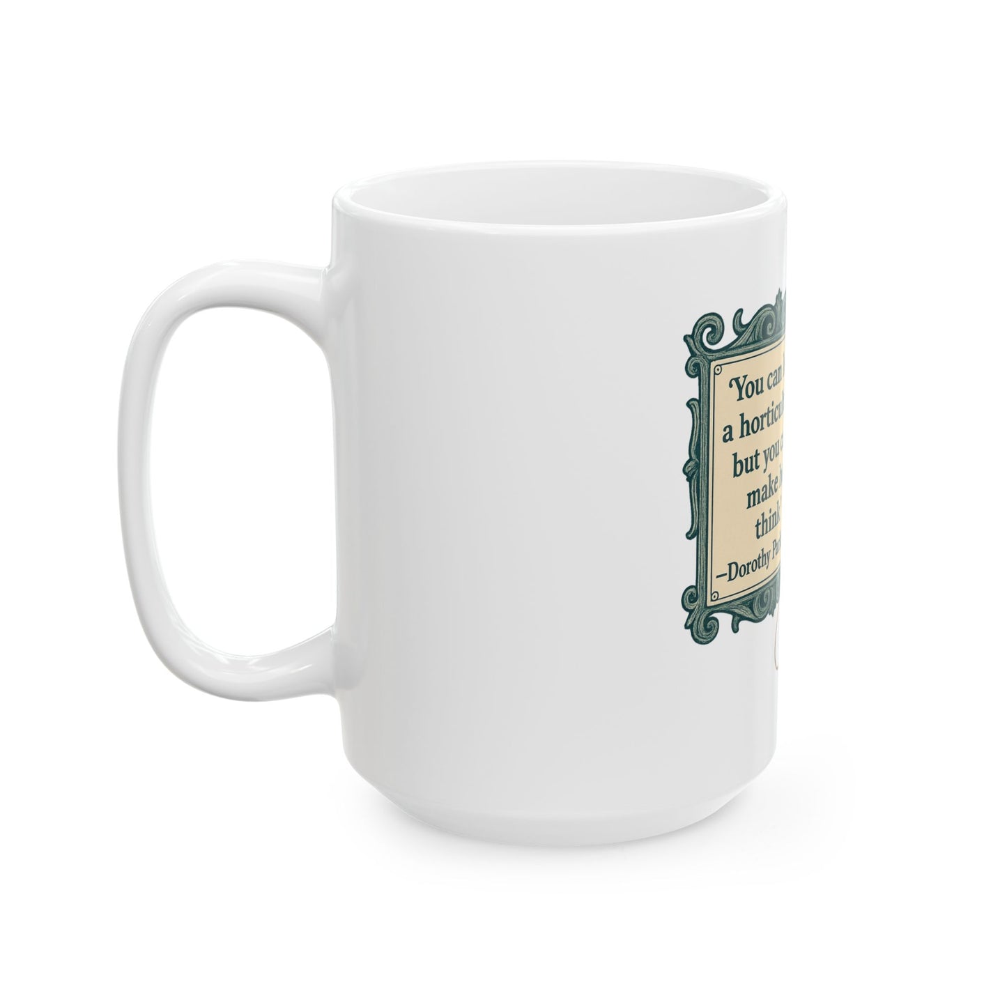 The Parker Ceramic Mug - Fun Coffee Cup for Artists, Unique Gift for Craft Lovers, Perfect for Birthdays, Anniversaries, and [...]