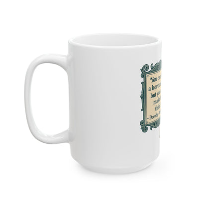The Parker Ceramic Mug - Fun Coffee Cup for Artists, Unique Gift for Craft Lovers, Perfect for Birthdays, Anniversaries, and [...]