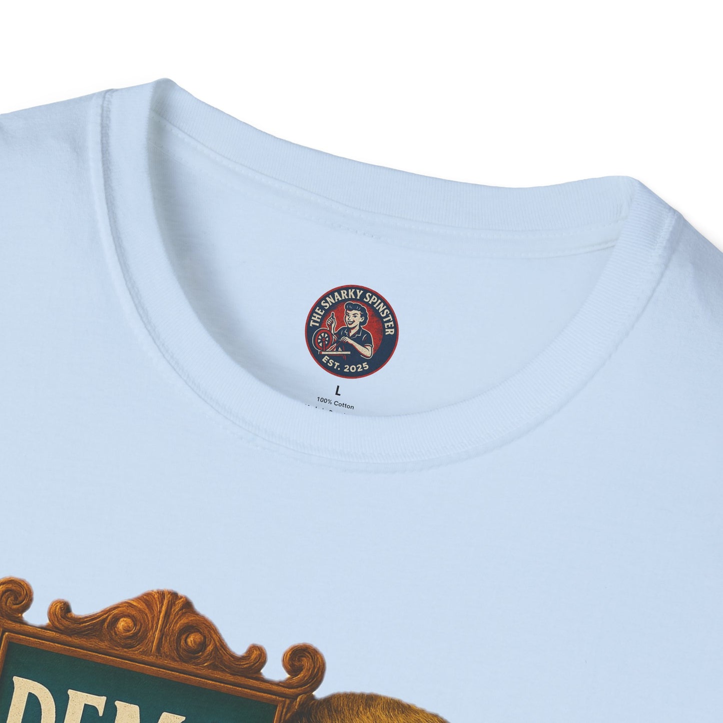 Unisex Softstyle T-Shirt - Democrat, Inspirational Tee, Gift for Activists, Comfortable Everyday Wear, Perfect for Celebrations