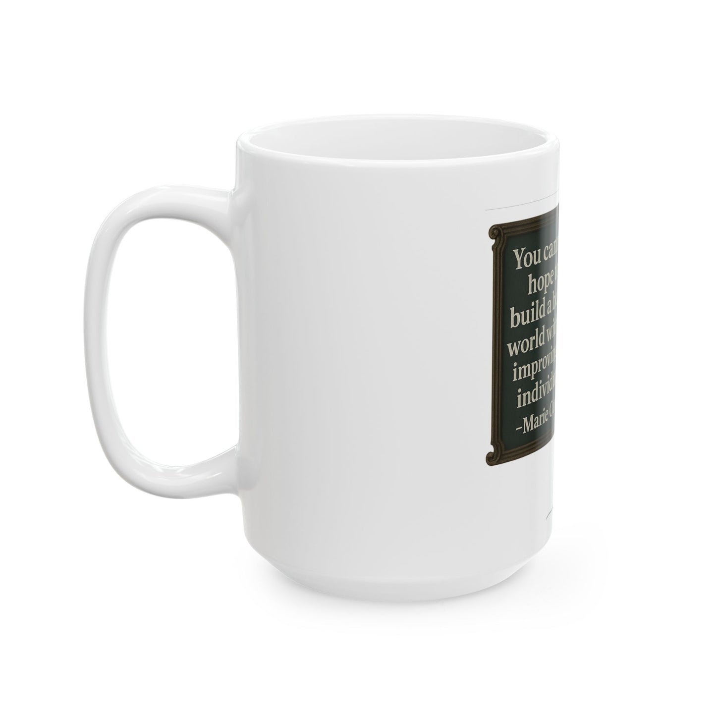 The Curie Ceramic Mug - Fun Coffee Cup for Artists, Unique Gift for Craft Lovers, Perfect for Birthdays, Anniversaries, and [...]