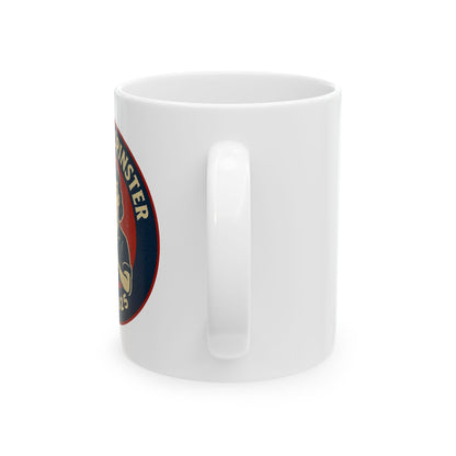 Wordsmith Ceramic Coffee Mug, Snarky Humor Mug, Gift for Coffee Lovers, Retro Design Mug, Great for Birthdays, Home or Office Decor