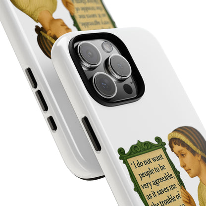 Jane Austen Phone Case
