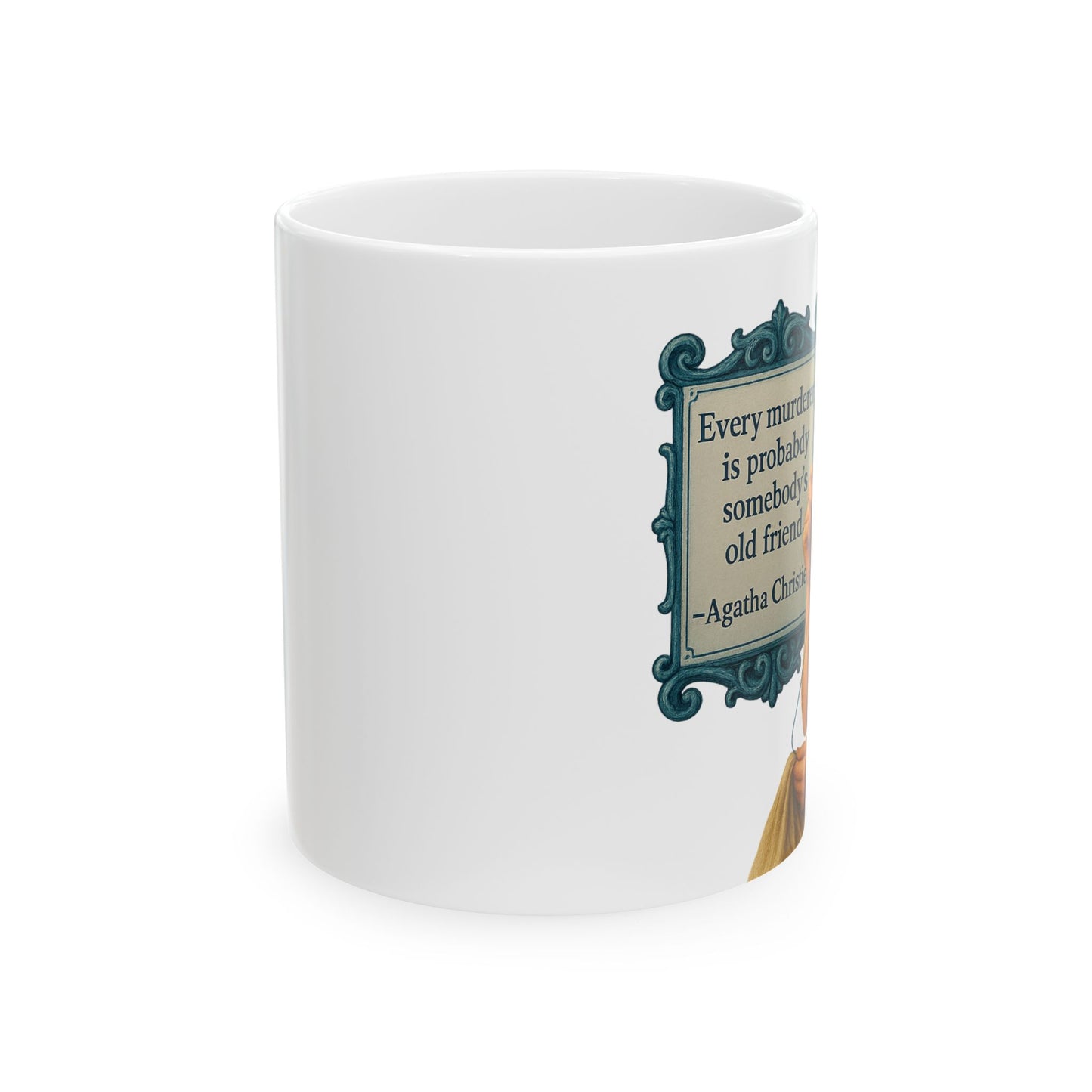 The Christie Ceramic Mug - Fun Coffee Cup for Artists, Unique Gift for Craft Lovers, Perfect for Birthdays, Anniversaries, and [...]