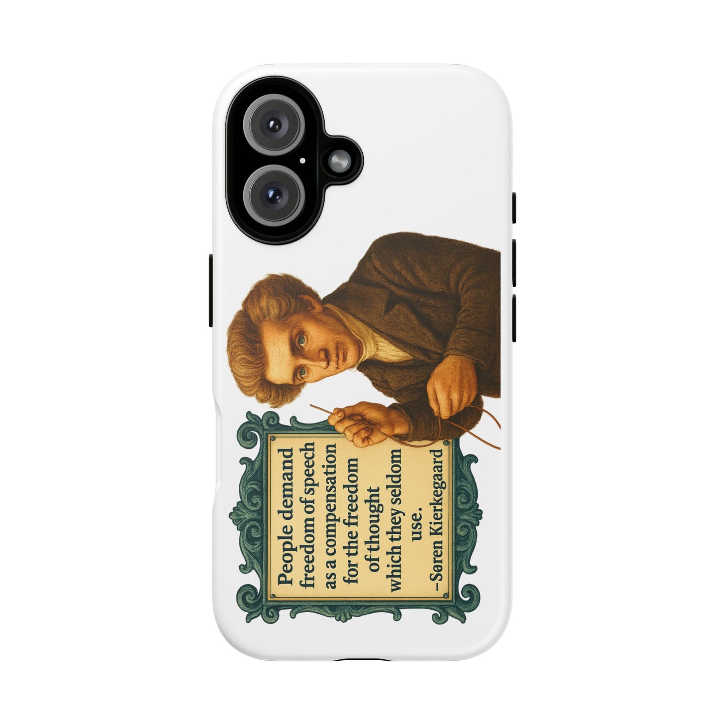 Kierkegaard Phone Case