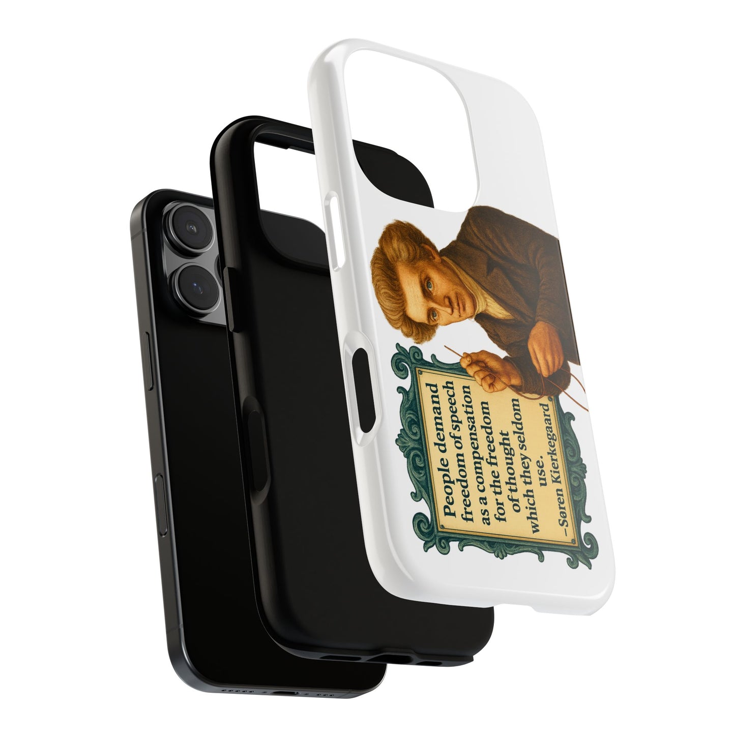 Kierkegaard Phone Case